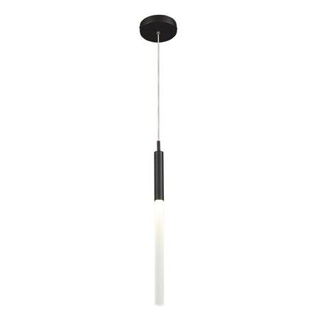 Avenue Lighting Main St Collection Black Single Pendant HF2020-FR-BK